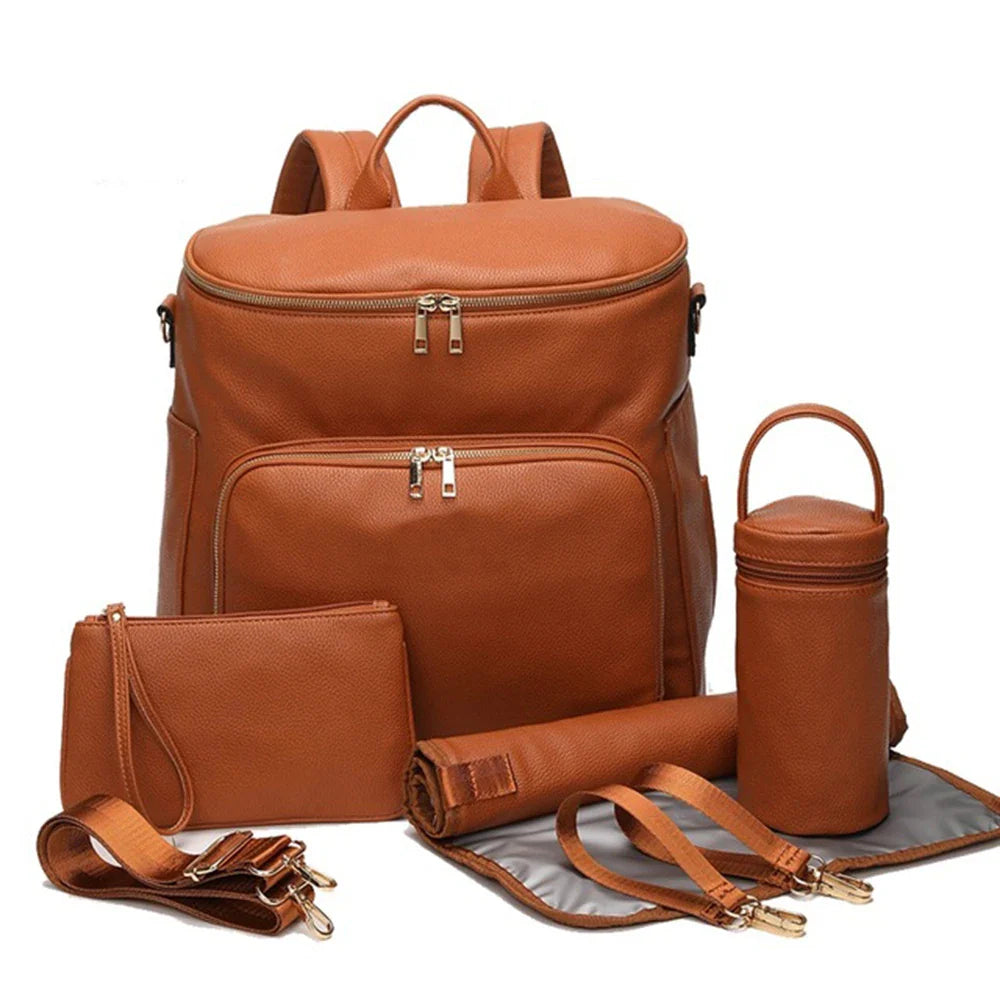Recent Review of our Faux Brown Changing Bag