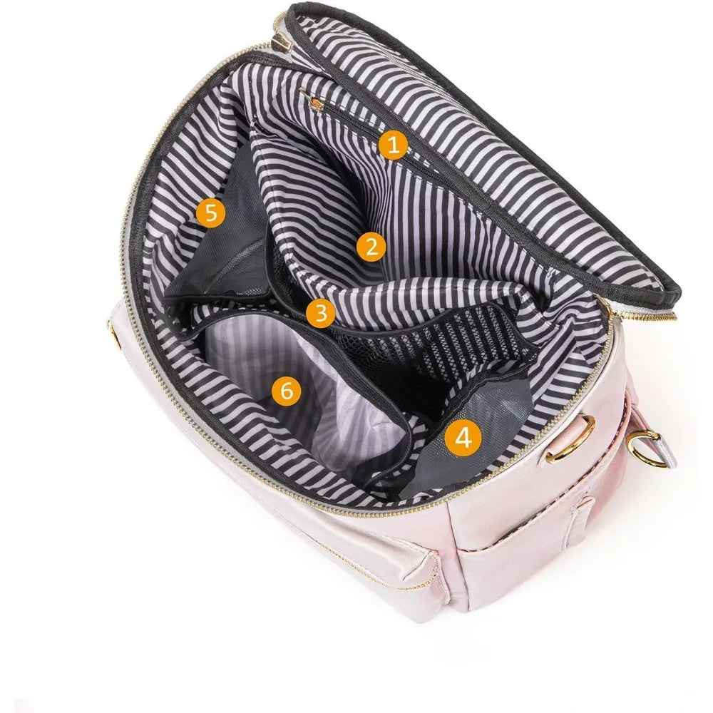 Lightweight Baby Changing Bag - Pink