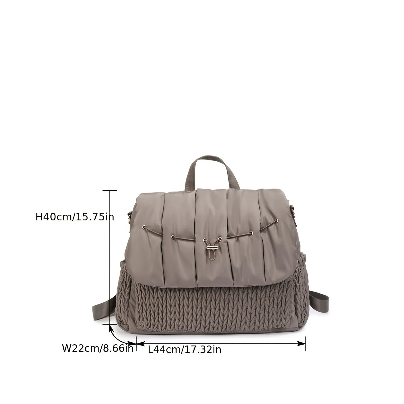 Large Capacity Changing Bag - Brown